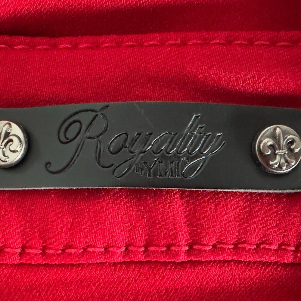 Royalty by YMI Red Stretch Skinny Jeans, Size 10/12, NWOT - Picture 6 of 6
